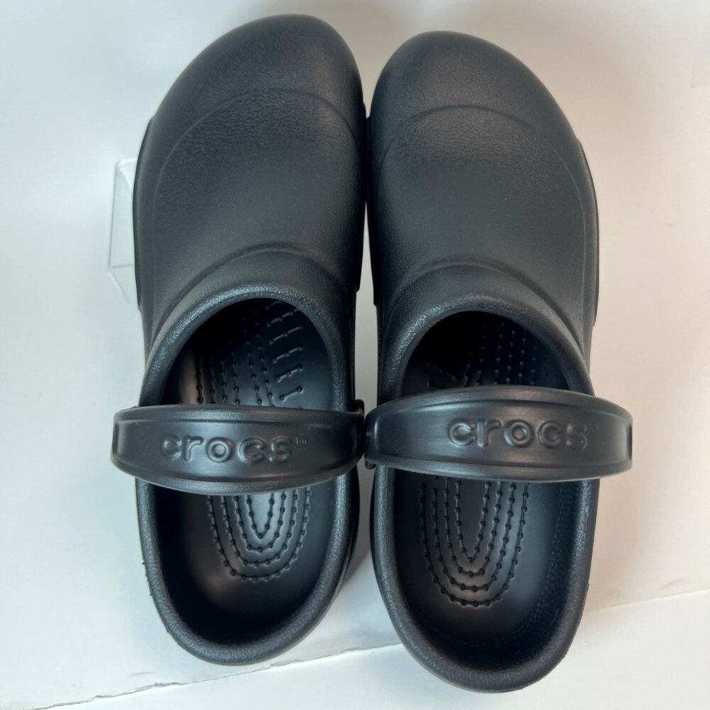 Crocs Black Crocs Clogs Lightweight Unisex Size 12